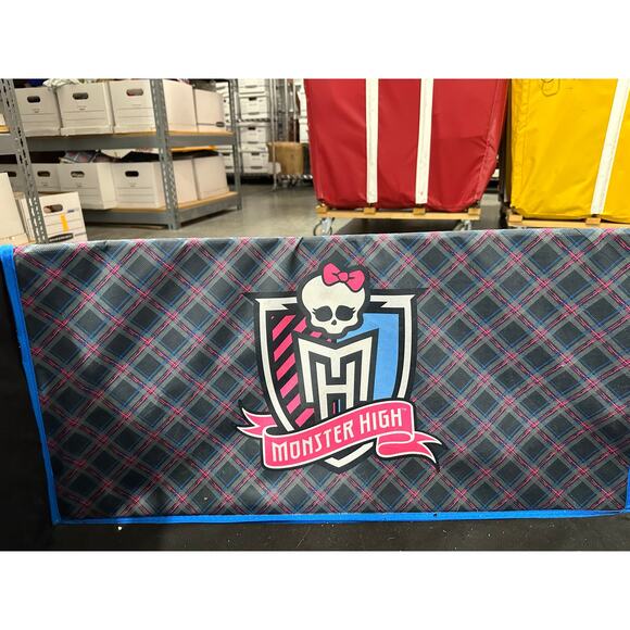 Monster High, Collector Toy Box, Soft Storage, Kids, Playroom, Accessory - Picture 6 of 6